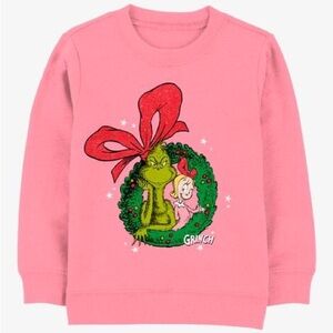 Carter's Pink Grinch Kids Sweatshirt